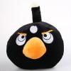 בובת פרווה Angry Birds אנגרי בירדס בגודל 26 ס''מ (שחור)